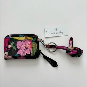 vera bradley id case with lanyard